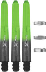 XQMax Dart szár XQMax 41mm, fekete-zöld-átlátszó