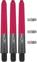 XQMax Dart szár XQMax 48mm, hosszú, fekete-piros-átlátszó