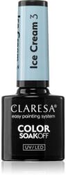 Claresa SoakOff UV/LED Color Ice Cream géles körömlakk árnyalat 5 g