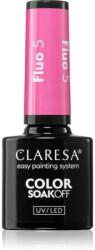 Claresa SoakOff UV/LED Color Fluo géles körömlakk árnyalat 5 5 g