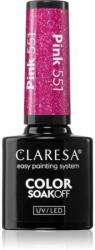 Claresa SoakOff UV/LED Color Balloon Journey géles körömlakk árnyalat Pink 551 5 g