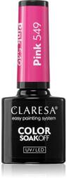 Claresa SoakOff UV/LED Color Balloon Journey géles körömlakk árnyalat Pink 549 5 g