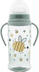 Lorelli Бебешко шише с мек накрайник Lorelli My Friend - 350 ml, Iceberg Green (10200640006) - ozone