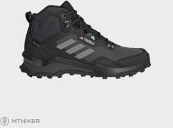 adidas TERREX AX4 MID GTX női cipő, mag fekete/szürke három/menta tónusú (UK 6.5)