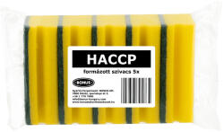 Bonus Extra nagy formázott szivacs Sárga 5db (B772)