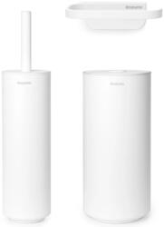 Brabantia MindSet 3db-os WC pipere szett Fehér (303920)