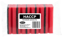 Bonus Extra nagy formázott szivacs Piros 5db (B741)