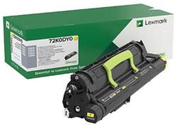 Lexmark 72K0DY0 sárga (yellow) eredeti developer (72K0DY0)