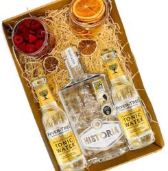  Historia gin tonik csomag feliratos díszdobozban - bareszkozok