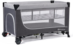 Kinderkraft Select Utazóágy Leody Grey, Premium - vital24