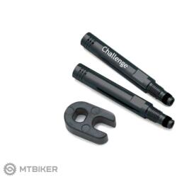Challenge ALU szelepadapter, 31, 5 mm, 2 db, fekete