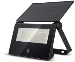 Avide Szolár Reflektor 4000K, 2db Cserélhető Akkumulátor, Kompakt Napelem, 1300lm, PIR szenzor, Távirányítóval (ASOLFLNW-2X18-CMSP-PIR-RC)