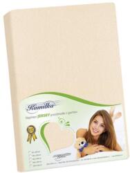 BELLATEX J5 Jersey lepedő, 140×200 cm, krémszín (10006)