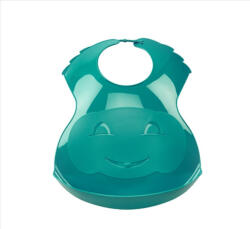 ThermoBaby műanyag előke - Emerald Green - pindurka