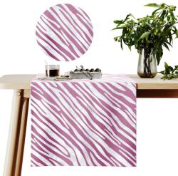 AmeliaHome Asztalterítő FUN fehér nyomott motívum állatos 40x140 ameliahome