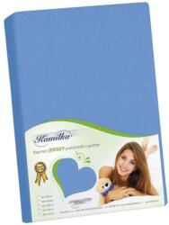 BELLATEX J3 Jersey lepedő, 90×200 cm, kék (10008)