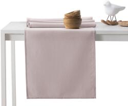 AmeliaHome Asztalterítő Empire púderrózsa sima klasszikus 115x300+30x300 AmeliaHome