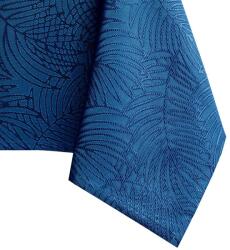 AmeliaHome Asztalterítő Gaia indigókék dombornyomott 120x240 owal AmeliaHome