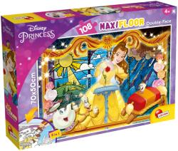 Lisciani Puzzle cu două fețe Lisciani pentru colorat 108 piese- Frumoasa şi Bestia (91775) Puzzle