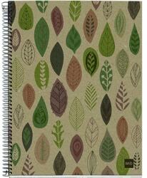 Miquelrius Ecoleaves A5 4x30lapos vonalas spirálfüzet (A15289ELE21) (A15289ELE21)