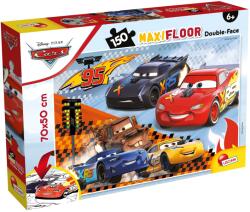 Lisciani Puzzle cu două fețe Lisciani pentru colorare 150 piese - Mașinile (91805)