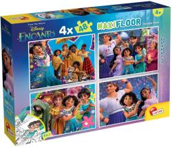Lisciani Puzzle cu două fețe Lisciani pentru colorat 4 х 48 piese- Encanto (98170) Puzzle
