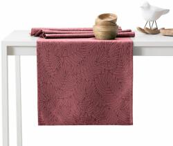 AmeliaHome Asztalterítő Gaia rózsa dombornyomott 115x300+35x300 AmeliaHome