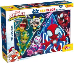 Lisciani Puzzle cu două fețe Lisciani pentru colorare 35 piese - Spidey (104741) Puzzle