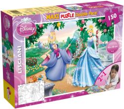 Lisciani Puzzle cu două fețe Lisciani pentru colorare 150 piese - Cenușăreasa (46720) Puzzle