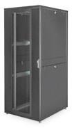 ASSMANN Server Rack Unique 19" 42U 2050x800x1000mm perforált ajtós fekete álló szerver rack szekrény (DN-19 SRV-42U-8-B)
