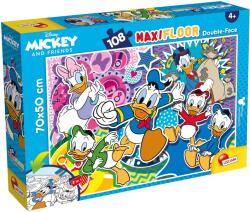 Lisciani Puzzle cu două fețe Lisciani pentru colorat 108 piese-Donald Duck (91782) Puzzle