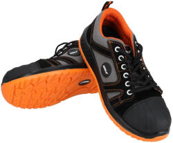 Dedra BH9M6-41 Munkavédelmi cipő S1 fekete-narancs csúszásbiztos 41-es (BH9M6-41)