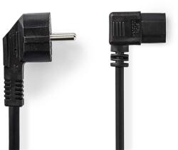 Nedis CEGL10020BK20 táp kábel IEC-320-C13, 3 x 0.75 mm, pipa csatlakozó, hossz 2m (CEGL10020BK20)