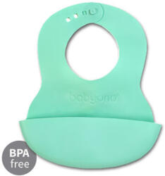 BabyOno Bavetă cu închidere reglabilă - mentă (83503) Bavata