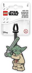 LEGO Stationery Etichetă pentru bagaje LEGO Star Wars - Yoda (52222) Figurina