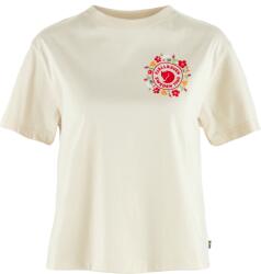 Fjällräven Fjällblomster Logo T-shirt W női póló L / zöld