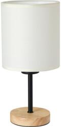 Brilagi Brilagi - Asztali lámpa NUBILA WOOD 1xE27/25W/230V tölgy/fekete/krémes BG1566 (BG1566)
