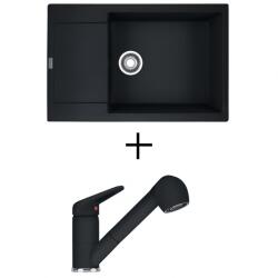 Franke MRG 611-78 BB + FRANKE FC 9547 CSAPTELEP - onyx (114.0363.187 + 115.0470.675)