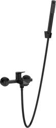 INVENA Alonia kád és zuhany csaptelep fali fekete BW-70-004-V (BW70004)