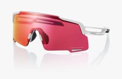 Shimano Equinox EQNX5 cserélhető lencsés sportszemüveg, matt fehér, piros lencsével