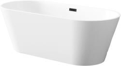 INVENA Limnos térben álló kád 170x75 cm ovális fehér AN-00-140 (AN00140)