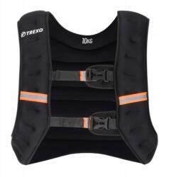 Trexo Edző mellény Trexo WV-10 10 kg fekete Kiváló Minőség (WV-10)