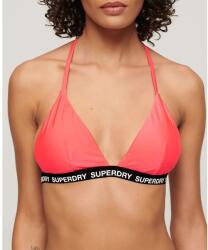 Superdry Triangle Elastic bikini top - Pink (Hyper Fire Pink)