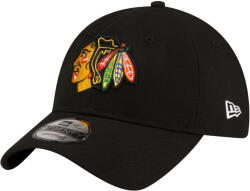 NEW ERA Férfi baseball sapka, 9TWENTY Chicago Blackhawks NHL Cap, fekete fekete