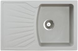  Quadró Plus Metalac Xgranit Gránit Mosogatótálca - Extra mély, Csepegtetőtálcás, Több színben (Quadro-Plus)