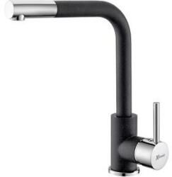 Metalac LUX Metalac Xgranit Mosogató Csaptelep - Szemcsés Fekete (T03816)