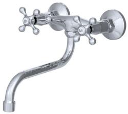 Gamma Retro-S Fali Mosogató Csaptelep - Króm (BRoŚ-S-ch)