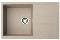  Atos Plus Metalac Xgranit Gránit Mosogatótálca - Extra mély, Csepegtetőtálcás, Több színben (Atos-Plus)