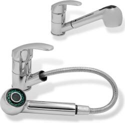 Gamma Atut Mosogató Csaptelep - Kihúzható, Zuhanyfejes Króm (BAt-ch) - watermarkt