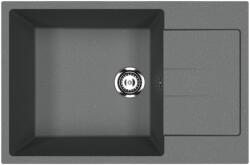 Ulgran U-602-343 Gránit Design Mosogatótálca - Csepegtetőtálcás, Antracit (U-602-343) - watermarkt